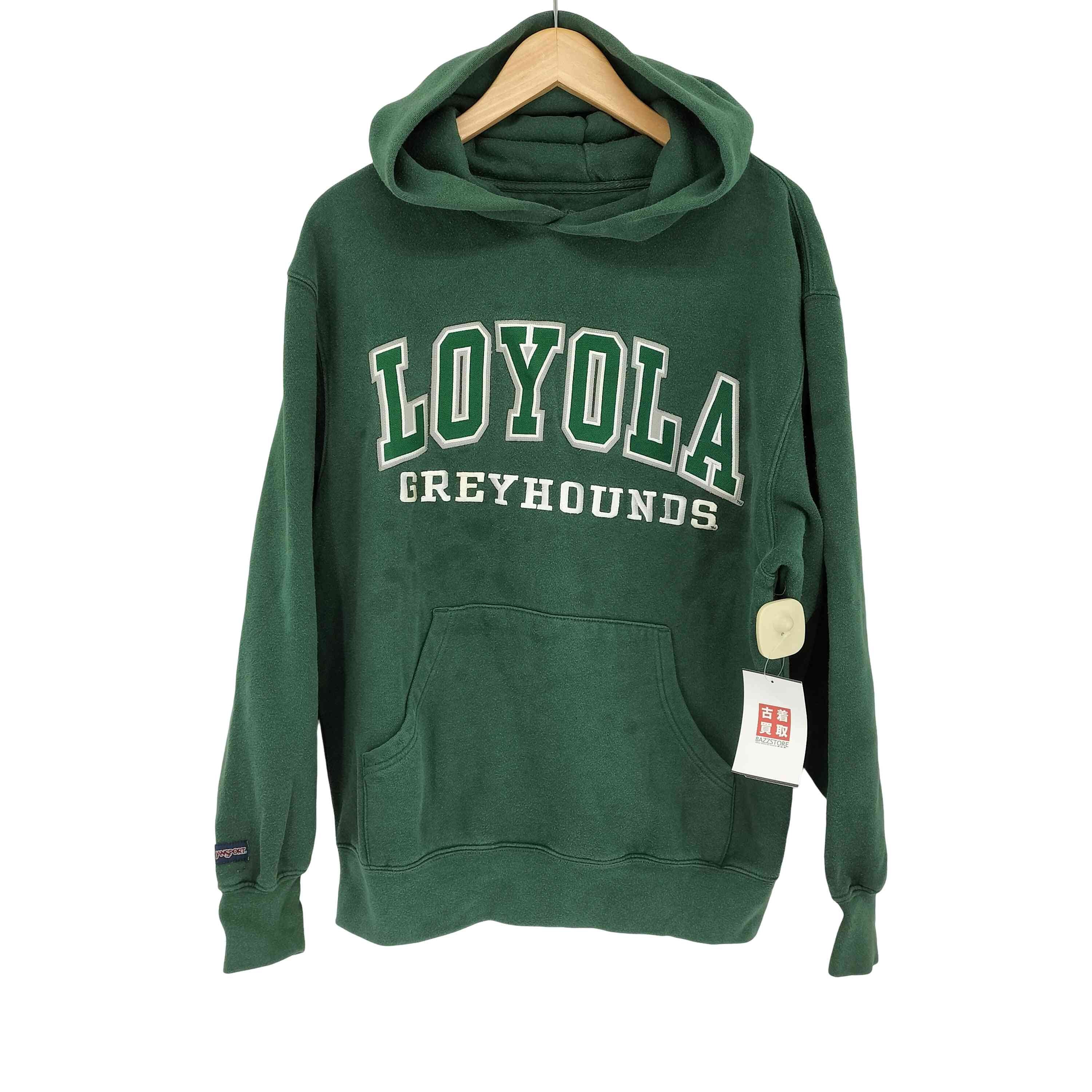 90s LOYOLA カレッジロゴ プルオーバーパーカー【1140992942359】