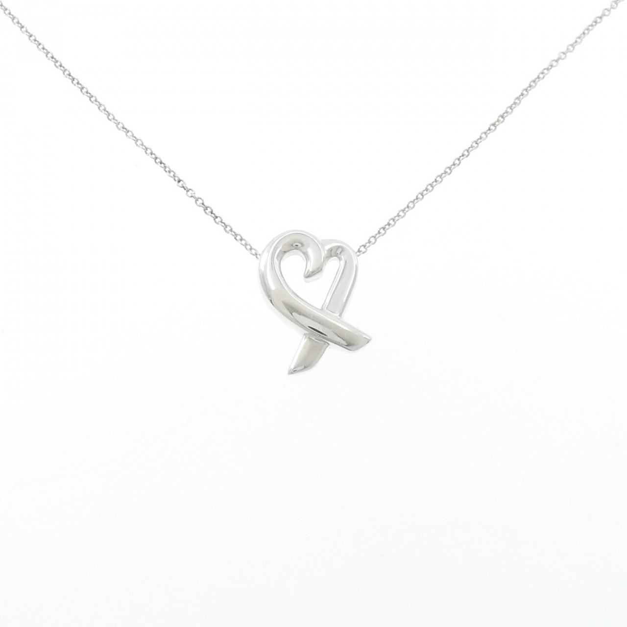 ティファニー ラビングハート スモール ネックレス