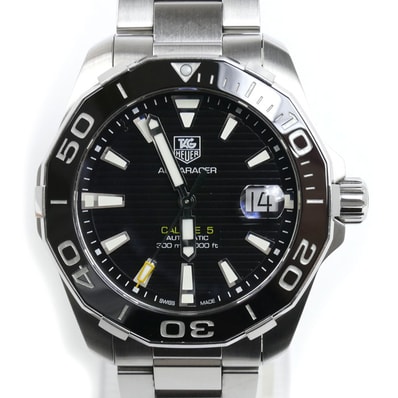 TAG HEUER タグホイヤー アクアレーサー 腕時計 自動巻き WAY211A.BA0928 メンズ【中古】