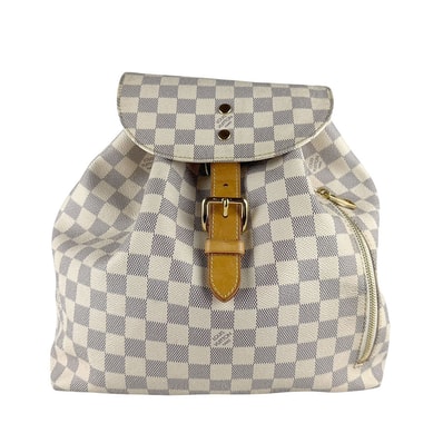 ルイ ヴィトン LOUIS VUITTON リュック ダミエ アズール スペロン ダミエアズールキャンバス アイボリー ユニセックス N41578【中古】 z9621