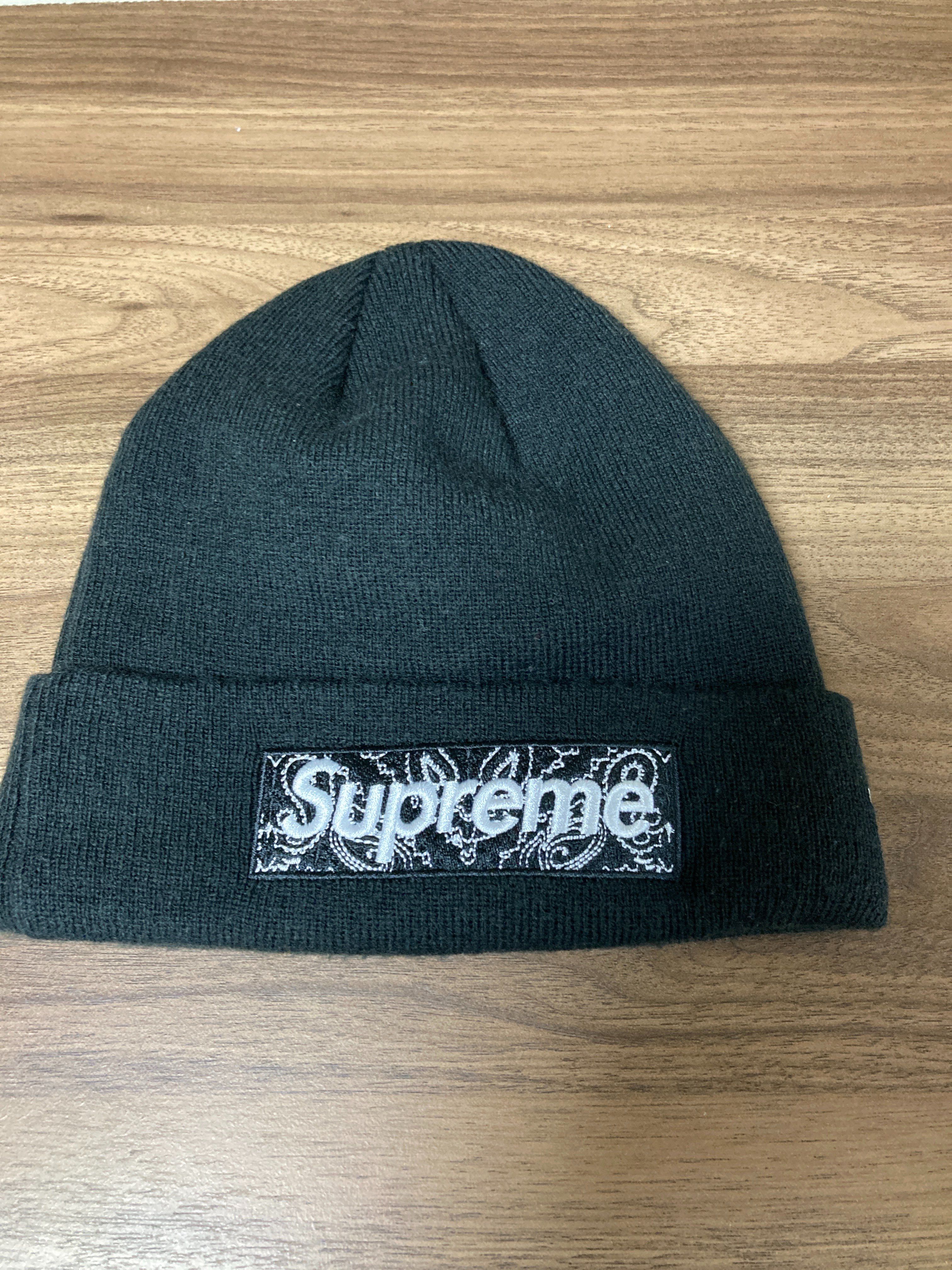 Supreme New Era® Box Logo Beanie "Black"