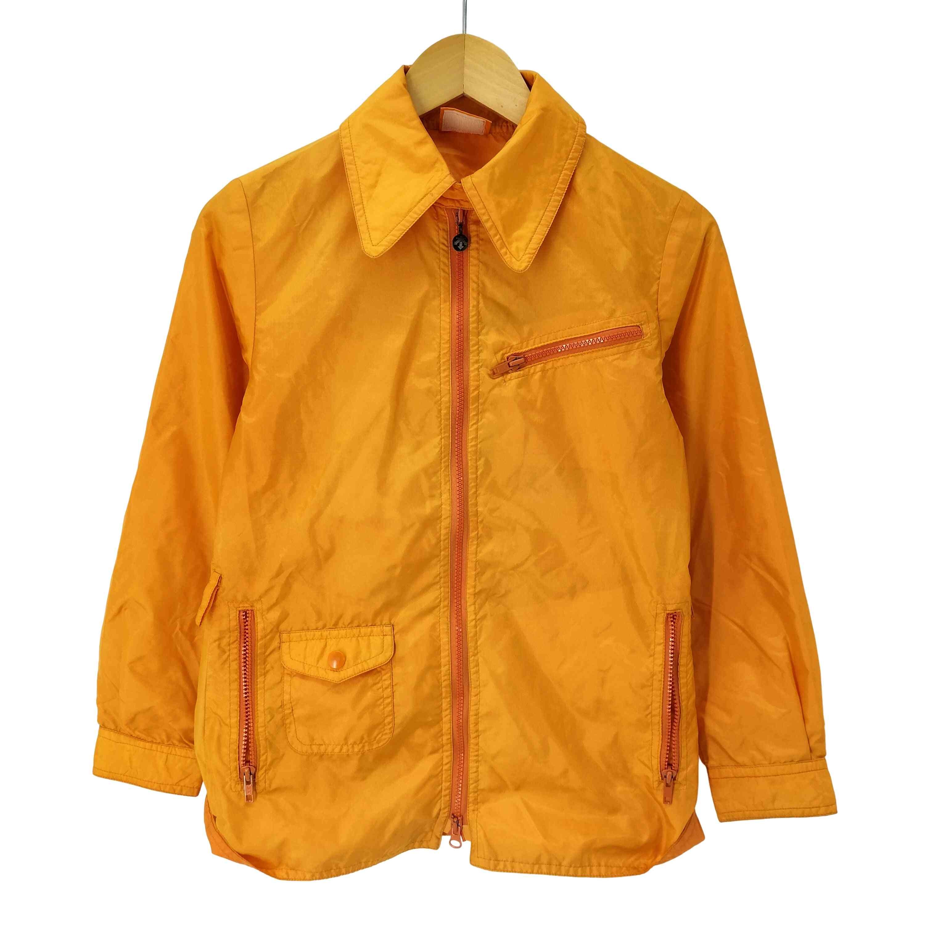 THE BEST ダブルジップ ビックカラー ナイロンジャケット【1142420750185】