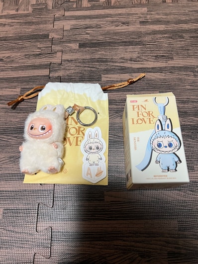 POP MART THE MONSTERS (LABUBU) Pin for Love Series-Vinyl Plush Pendant (A-M) A