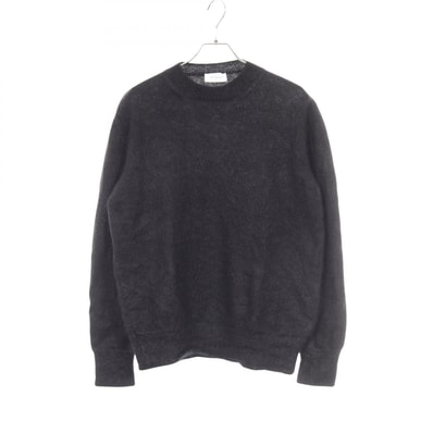 オフホワイト OFF-WHITE ARROW ニット 衣料品 トップス モヘア メンズ ブラック系 【中古】