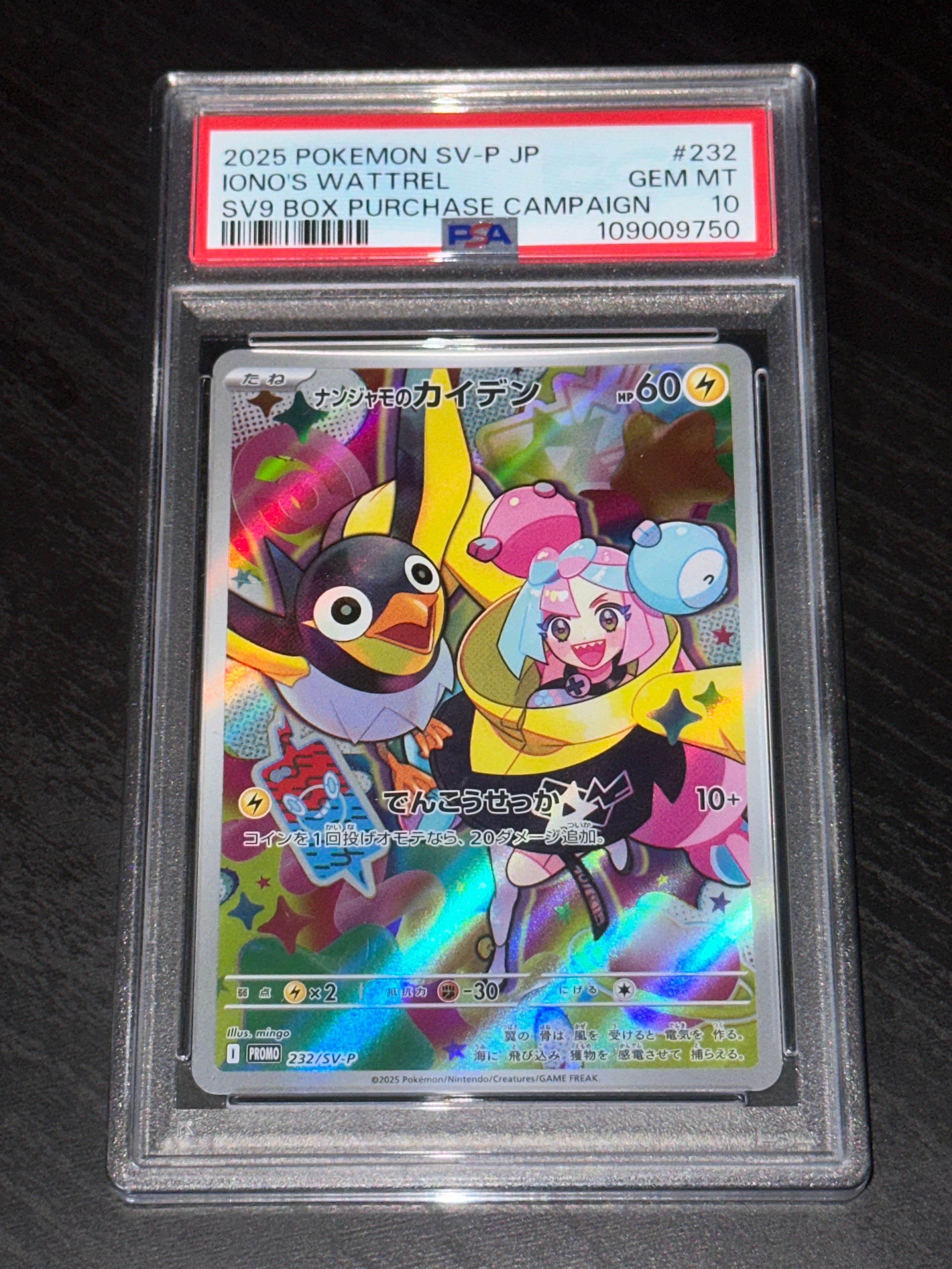 ナンジャモのカイデン P [SV-P 232](プロモーションカード「拡張パック バトルパートナーズ Box購入キャンペーン」)