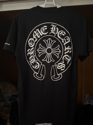 Chrome Hearts Horse Shoe Logo Pocket T-Shirt "Black"