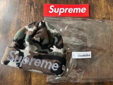 Supreme New Era Split Beanie "Green"