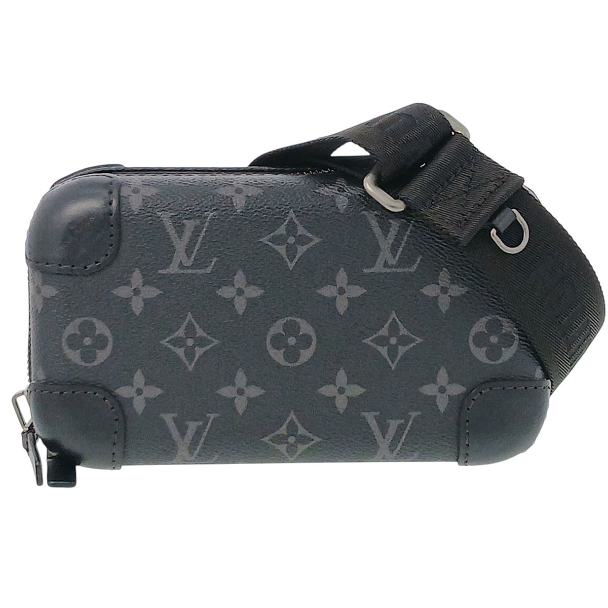 LOUIS VUITTON ルイ・ヴィトン ホライゾン クラッチ ショルダーバッグ M45579 ブラック  メンズ【中古】