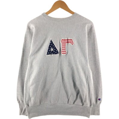 古着 90年代 チャンピオン Champion REVERSE WEAVE リバースウィーブ 刺繍タグ カレッジスウェットシャツ トレーナー USA製 メンズXL相当 ヴィンテージ/eaa528057