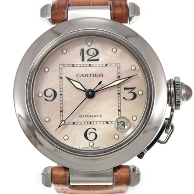 値下 カルティエ CARTIER W3106499 パシャ デイト 自動巻き レディース M#145388