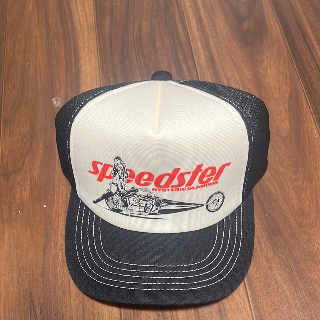 HYSTERIC GLAMOUR Speedster Mesh Cap "Black"