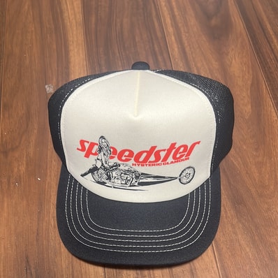 HYSTERIC GLAMOUR Speedster Mesh Cap "Black"