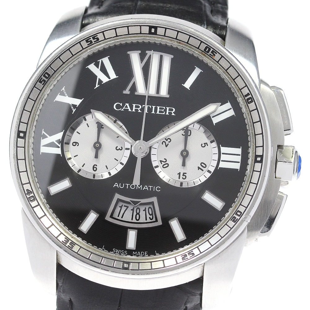 カルティエ カリブル ドゥ カルティエ W7100060 メンズ 【中古】