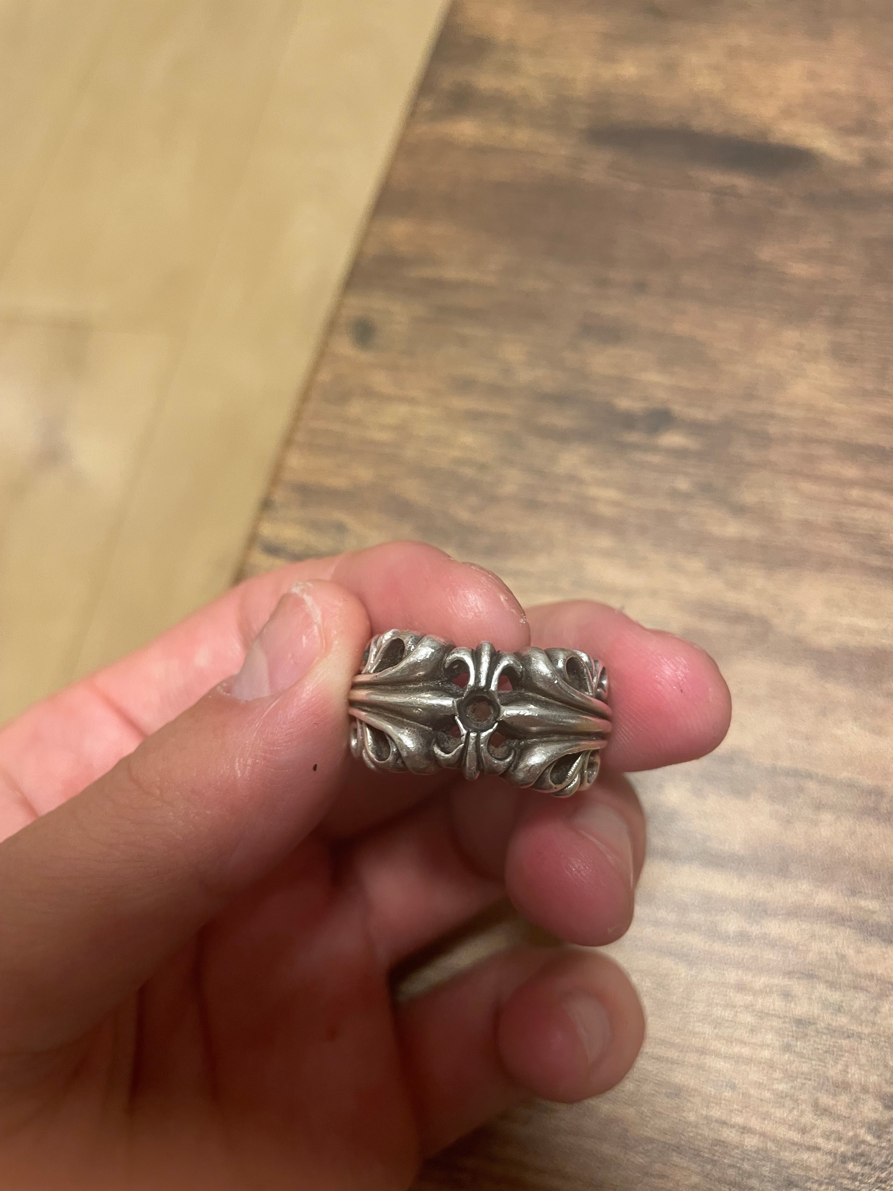 Chrome Hearts K&T Ring "Silver"