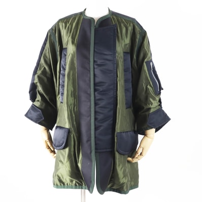 sacai Quilted Jacket "Khaki/Black"