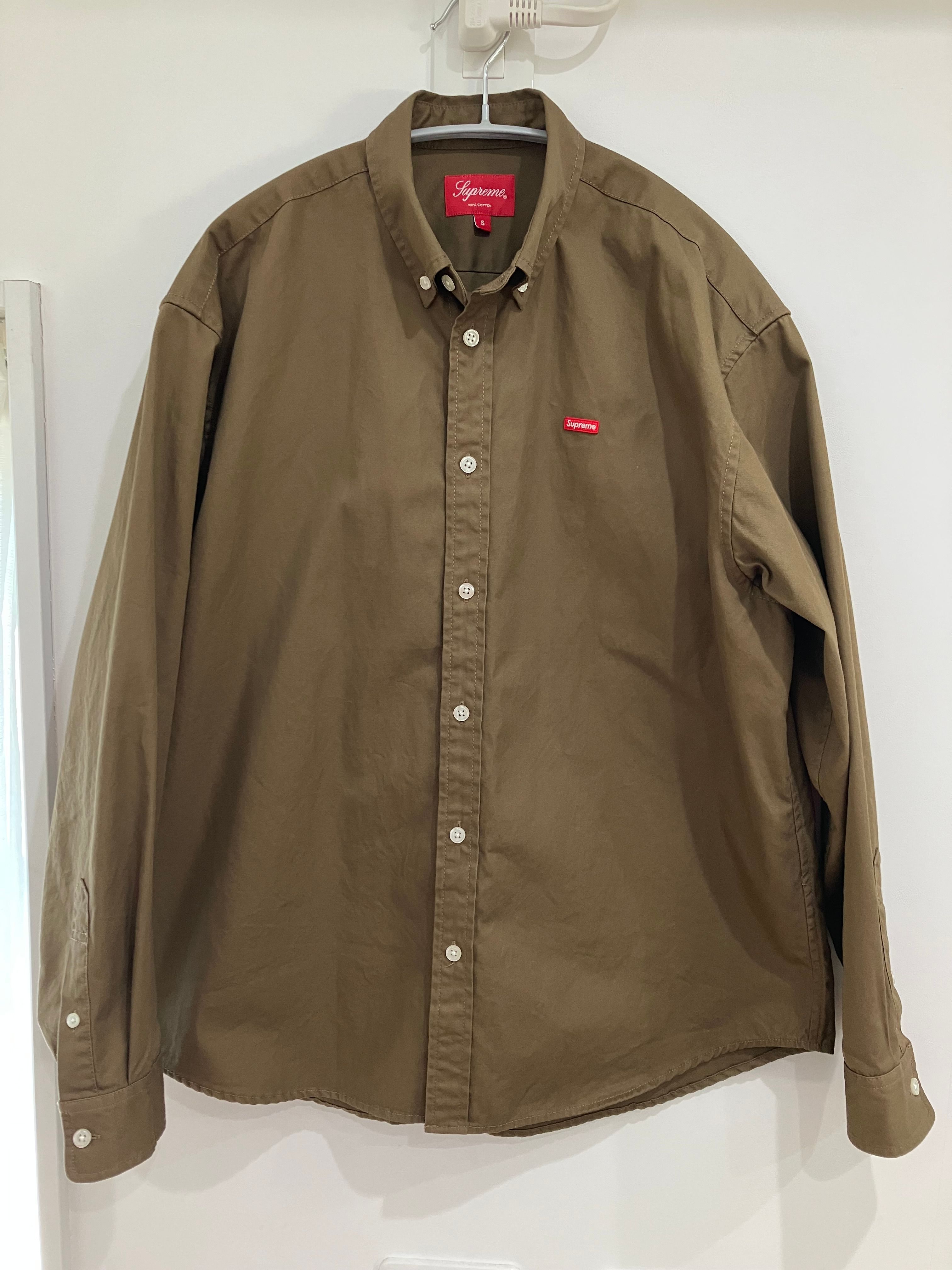 Supreme Small Box Shirt "Brown" (22SS)