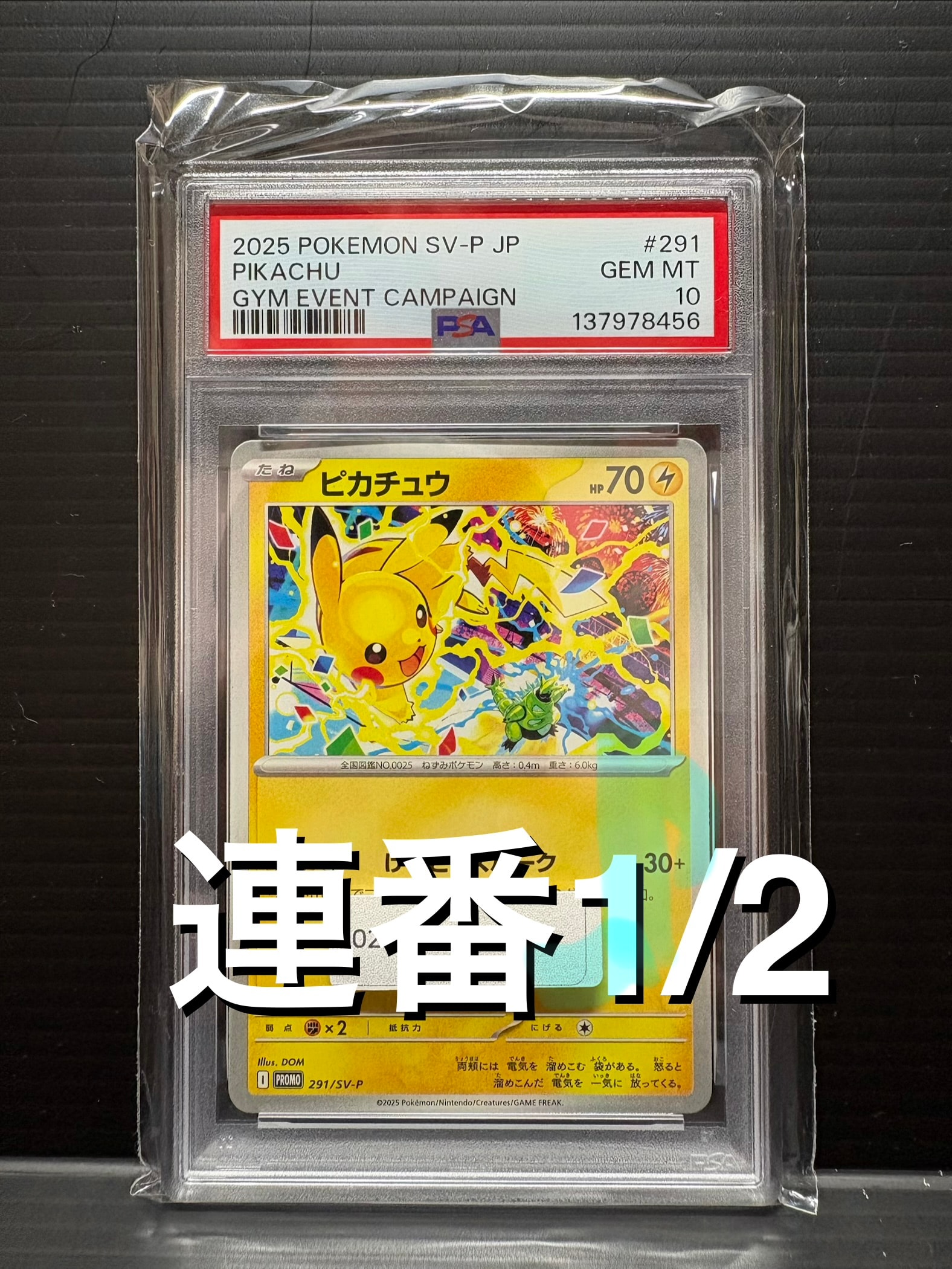 ピカチュウ P [SV-P 291](プロモーションカード「SV-P」)