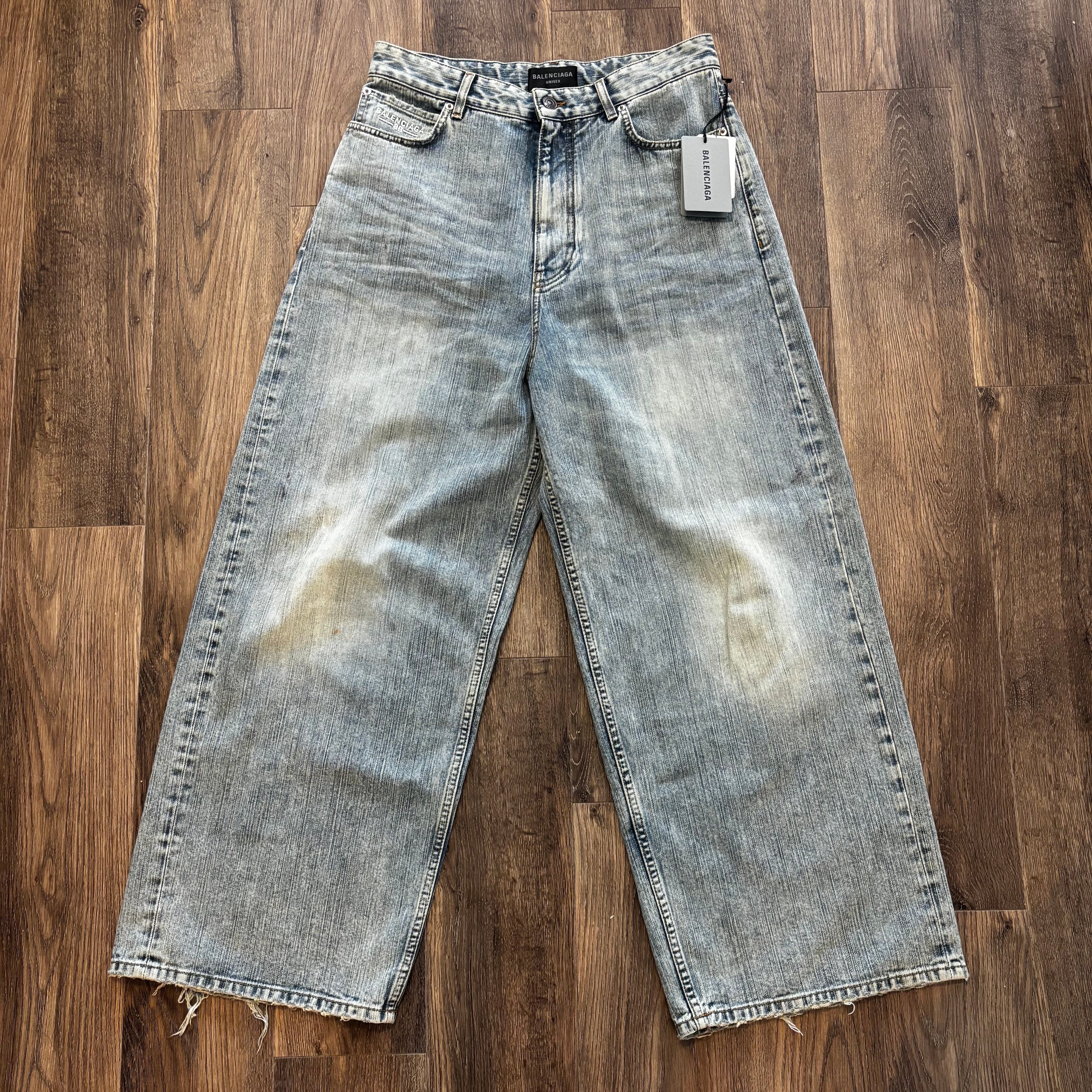 BALENCIAGA バレンシアガ バギーデニムパンツ 809360 TNW65