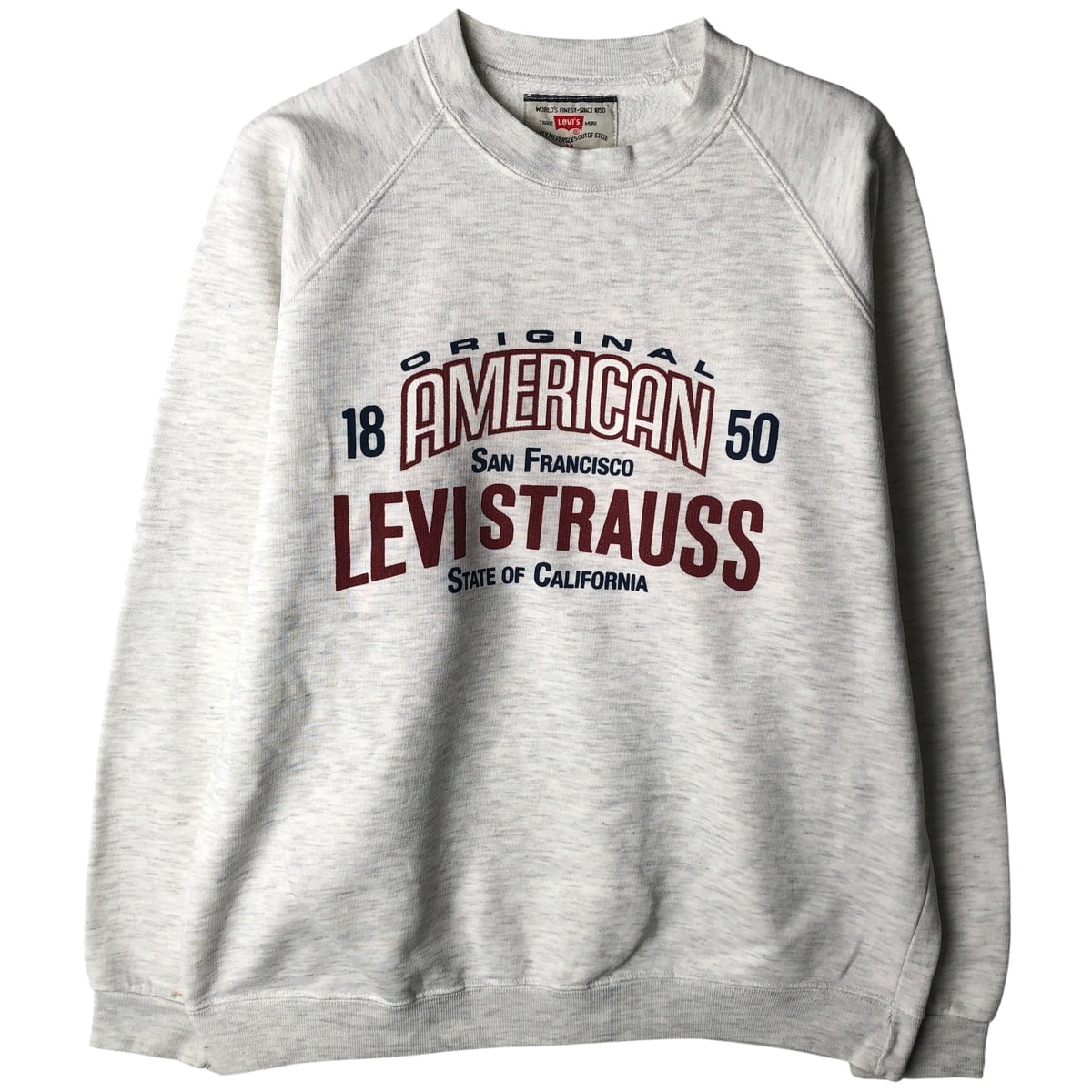 古着 リーバイス Levi's ロゴスウェットシャツ トレーナー メンズM相当/eaa598183