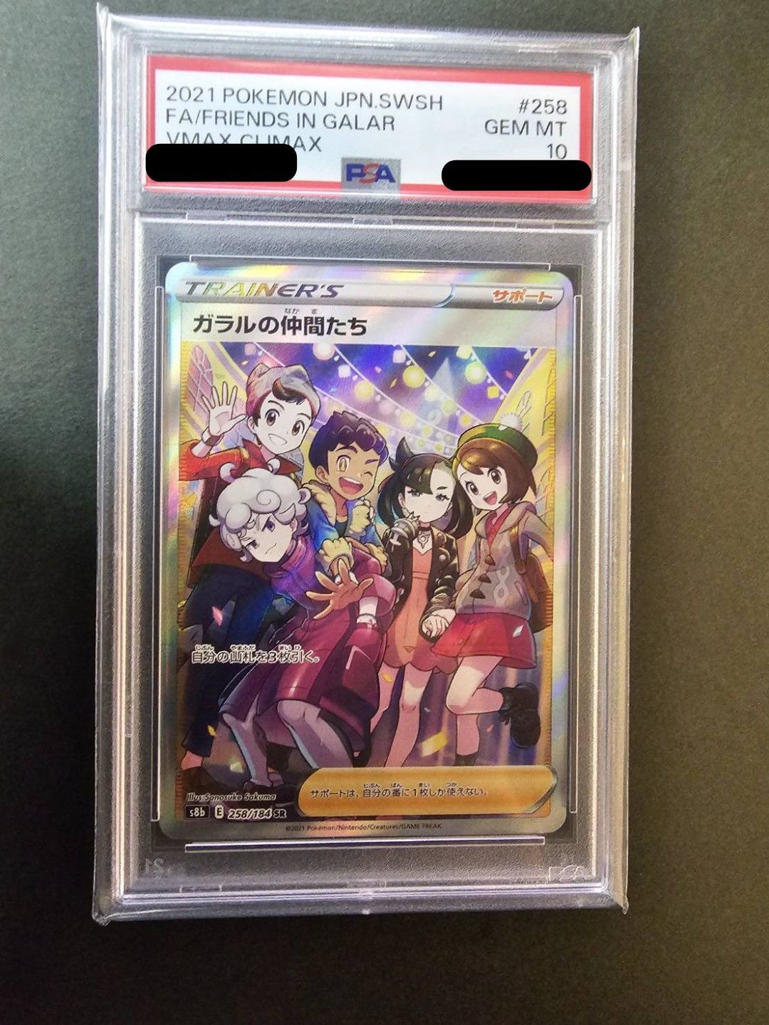 ガラルの仲間たち SR[S8b 258/184](ハイクラスパック「VMAXクライマックス」)