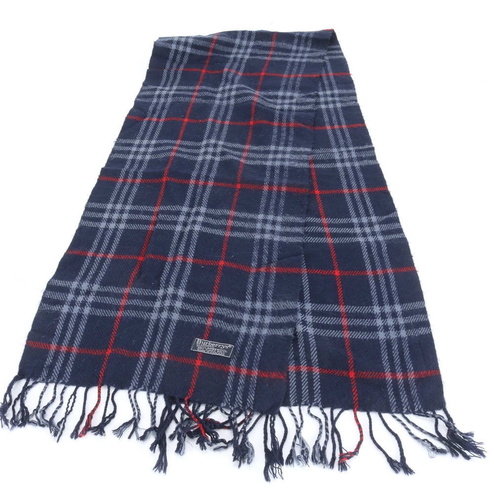 バーバリー フリンジ ストール 防寒具 秋 冬 ファッション おしゃれ