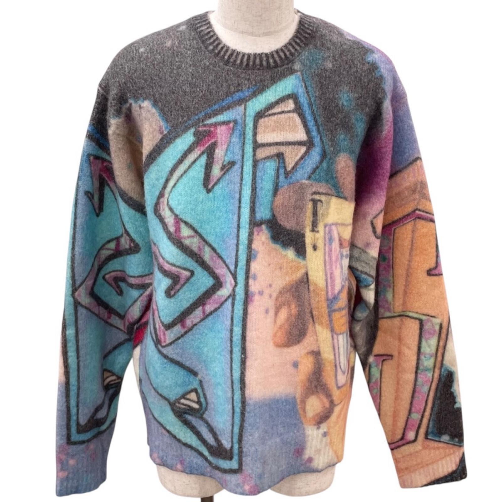 極美品 ステューシー ニット Goldie Sweater 117159