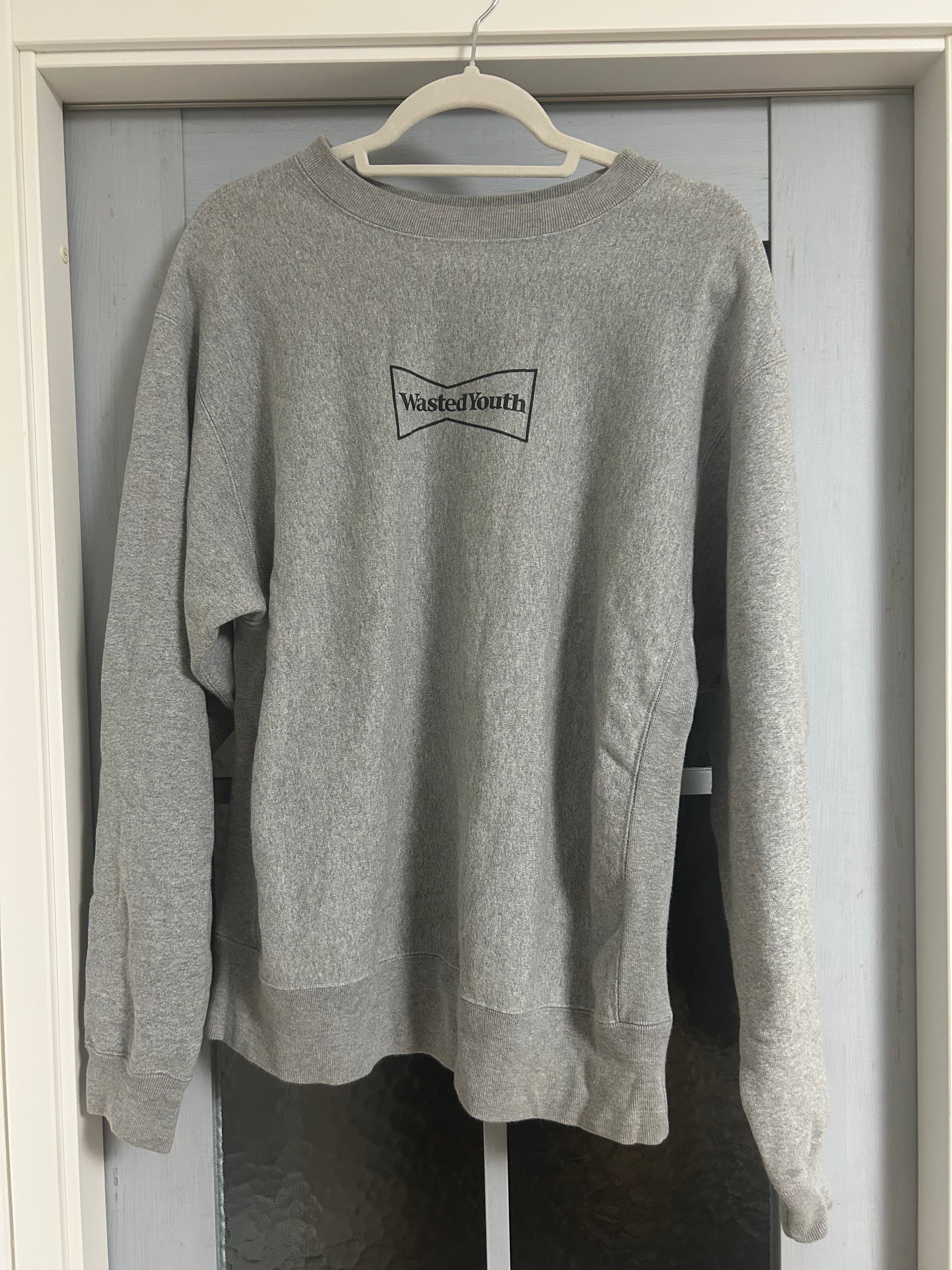 Wasted Youth Sweatshirt #2 OTSUMO PLAZA EXCLUSIVE ITEM "Gray" / VERDY