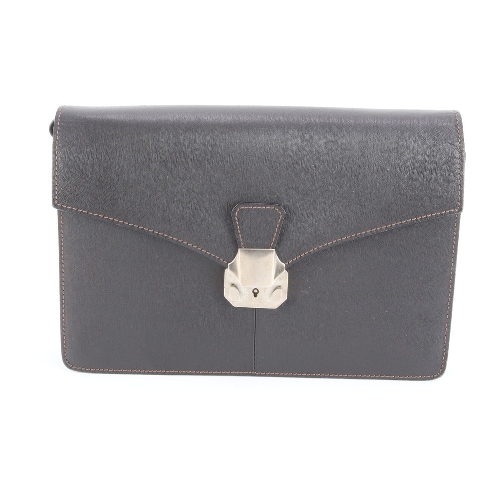 ■極美品 ダンヒル セカンドバッグ レザー