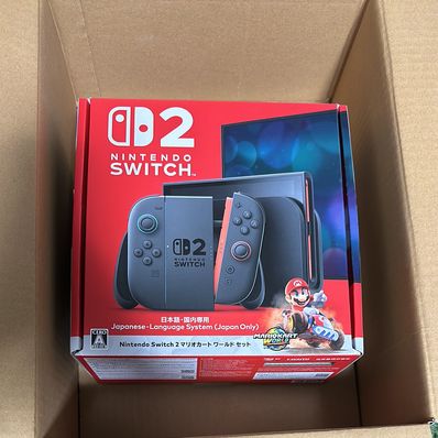 Nintendo Switch 2 Japanese Language System (Japan Only) Mario Kart World Set