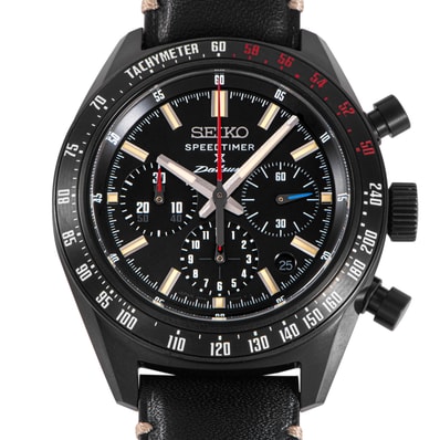 SEIKO セイコー プロスペックス スピードタイマー メカニカルクロノグラフ ダットサン240Z コラボレーション限定モデル SBEC029 SRQ057 保証書2026年 限定500本 ステンレススチール【中古】