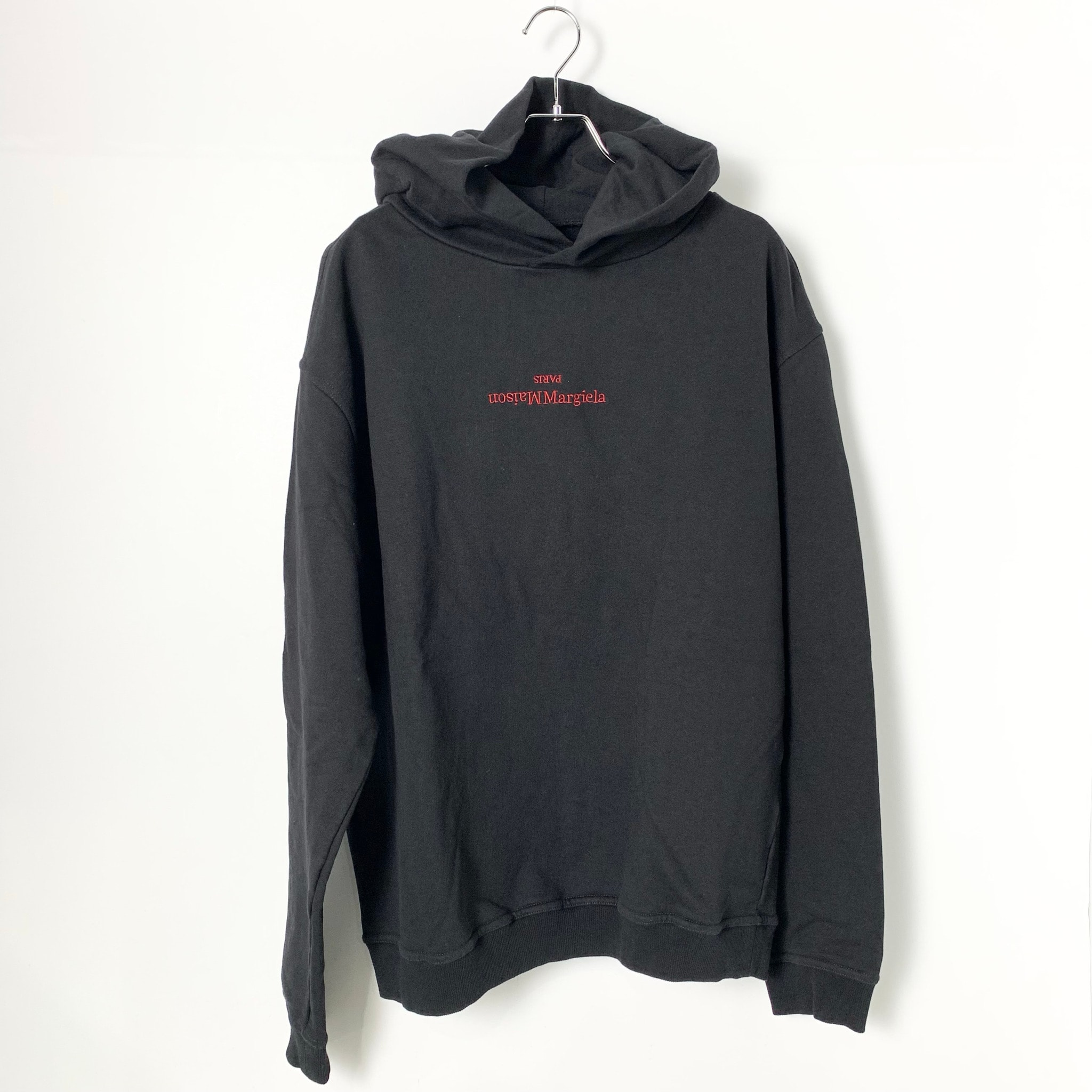Maison Margiela Reversed Logo Embroidery Hoodie