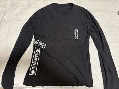 Chrome Hearts Multi Logo L/S T-Shirt "Black"