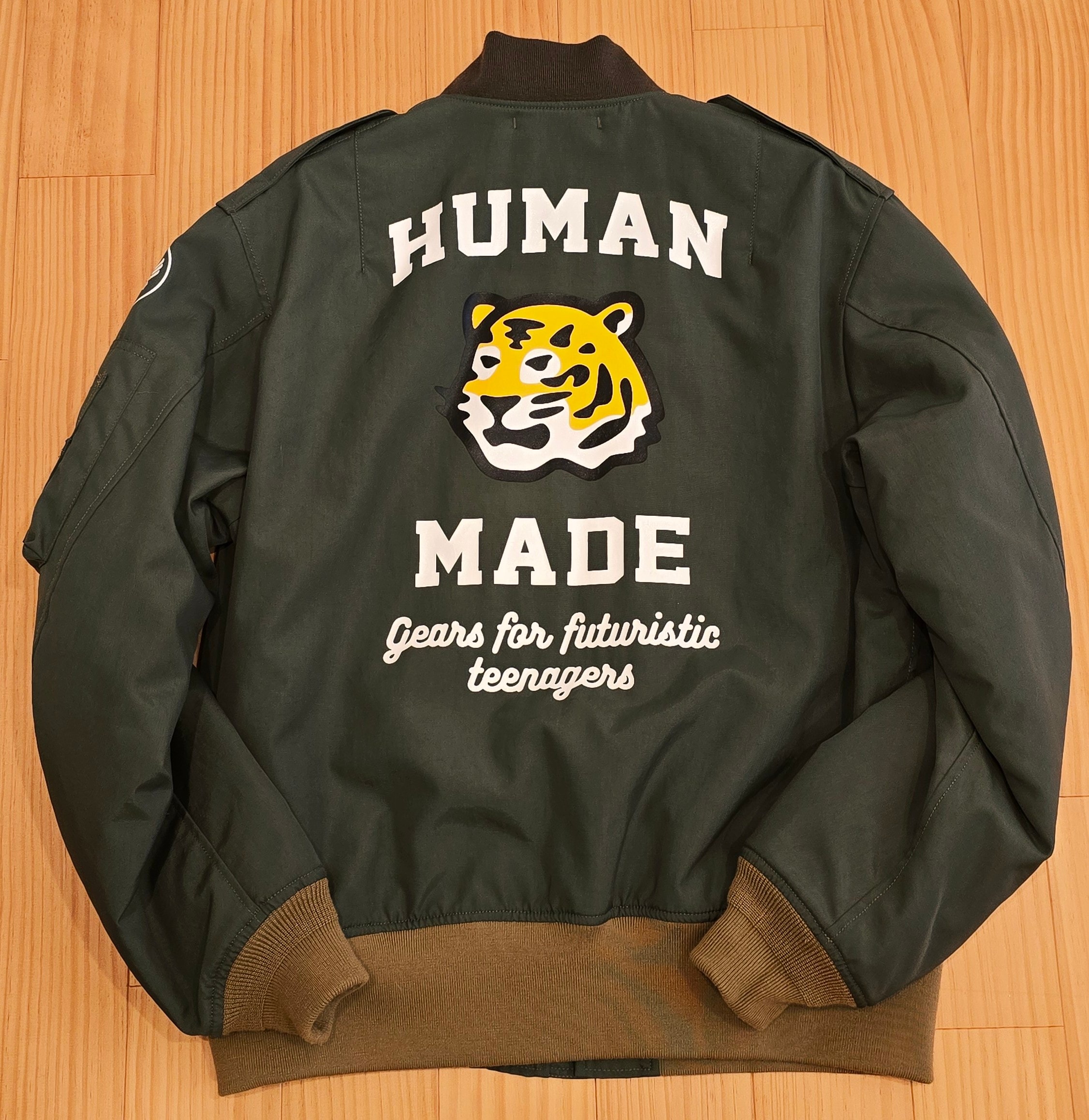 HUMAN MADE BOMBER JACKET "Khaki"
