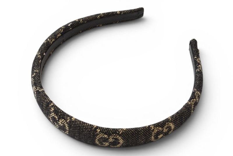 GUCCI グッチ ヘアアクセサリー/カチューシャ エコウォッシュドデニム ヘアバンド 652835 202291 デニム ブルー レディース【中古】