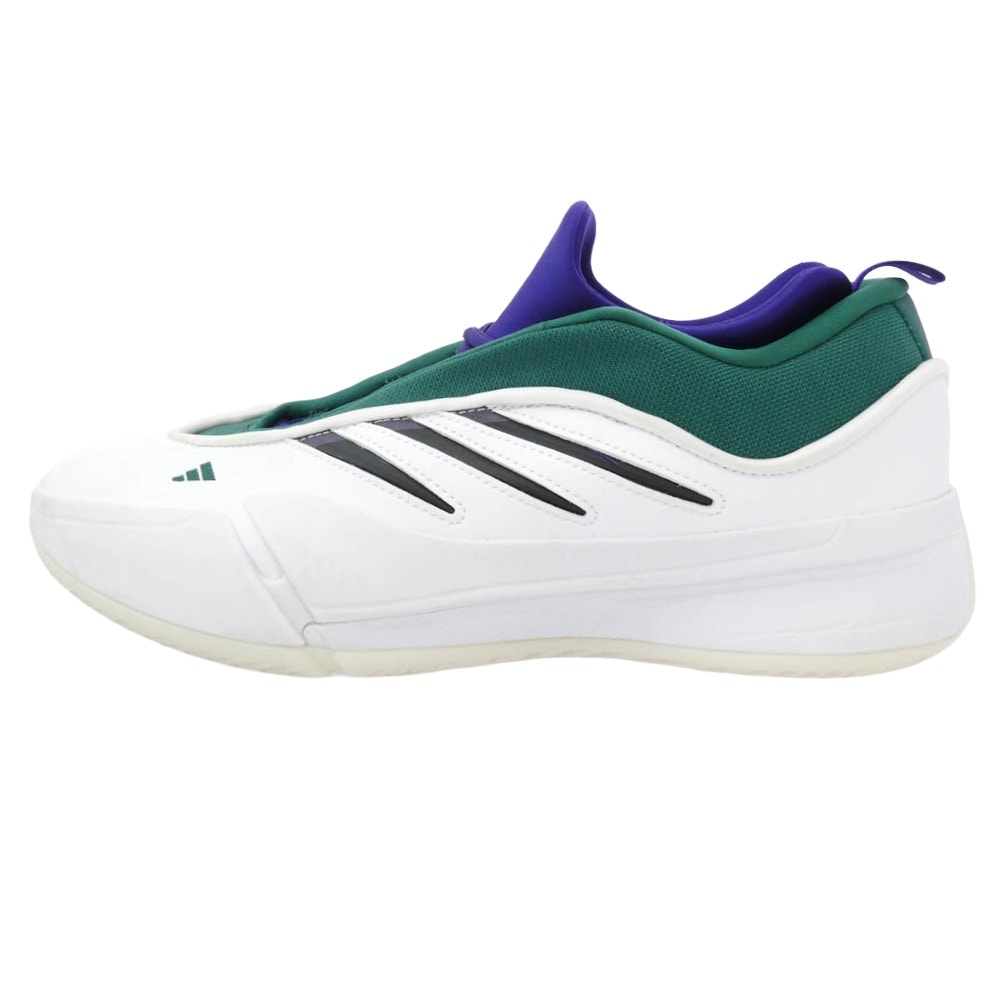 adidas アディダス スニーカー IG6603 Dame 9 Low Trainers デイム トレーナー スニーカー マルチカラー系 ホワイト系 27.5cm【中古】
