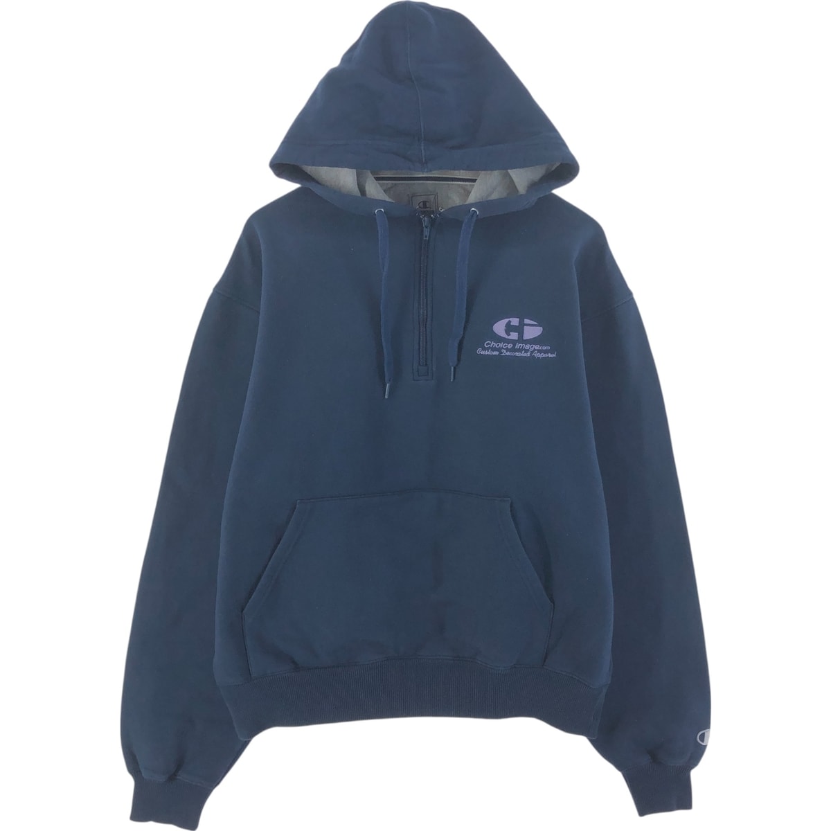 古着 チャンピオン Champion Cholice image.com アドバタイジング スウェットプルオーバーパーカー メンズL相当/eaa501308