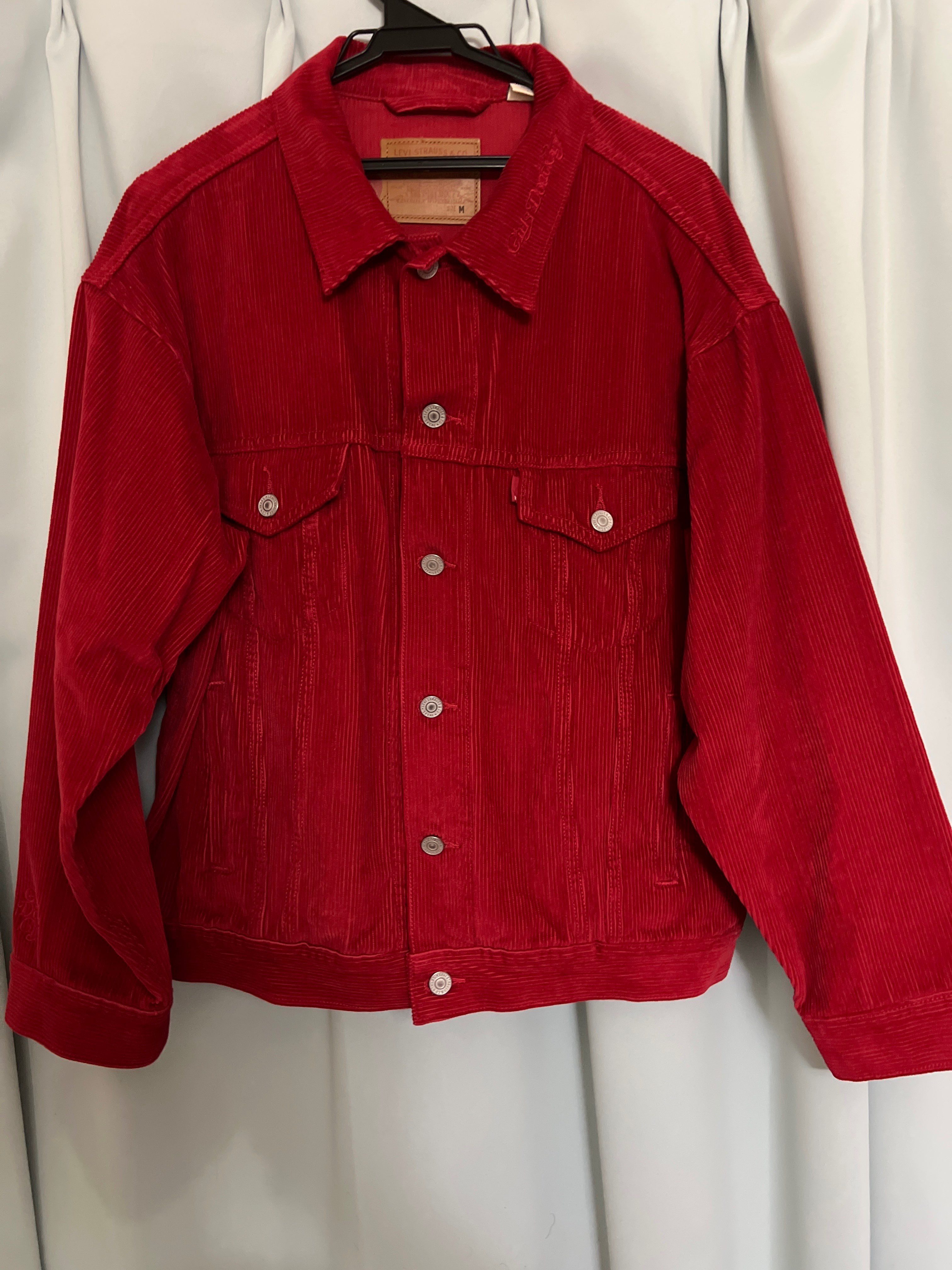 LEVI'S x Girl’s Don’t Cry TypeIII Tracker Jacket "Red" / VERDY