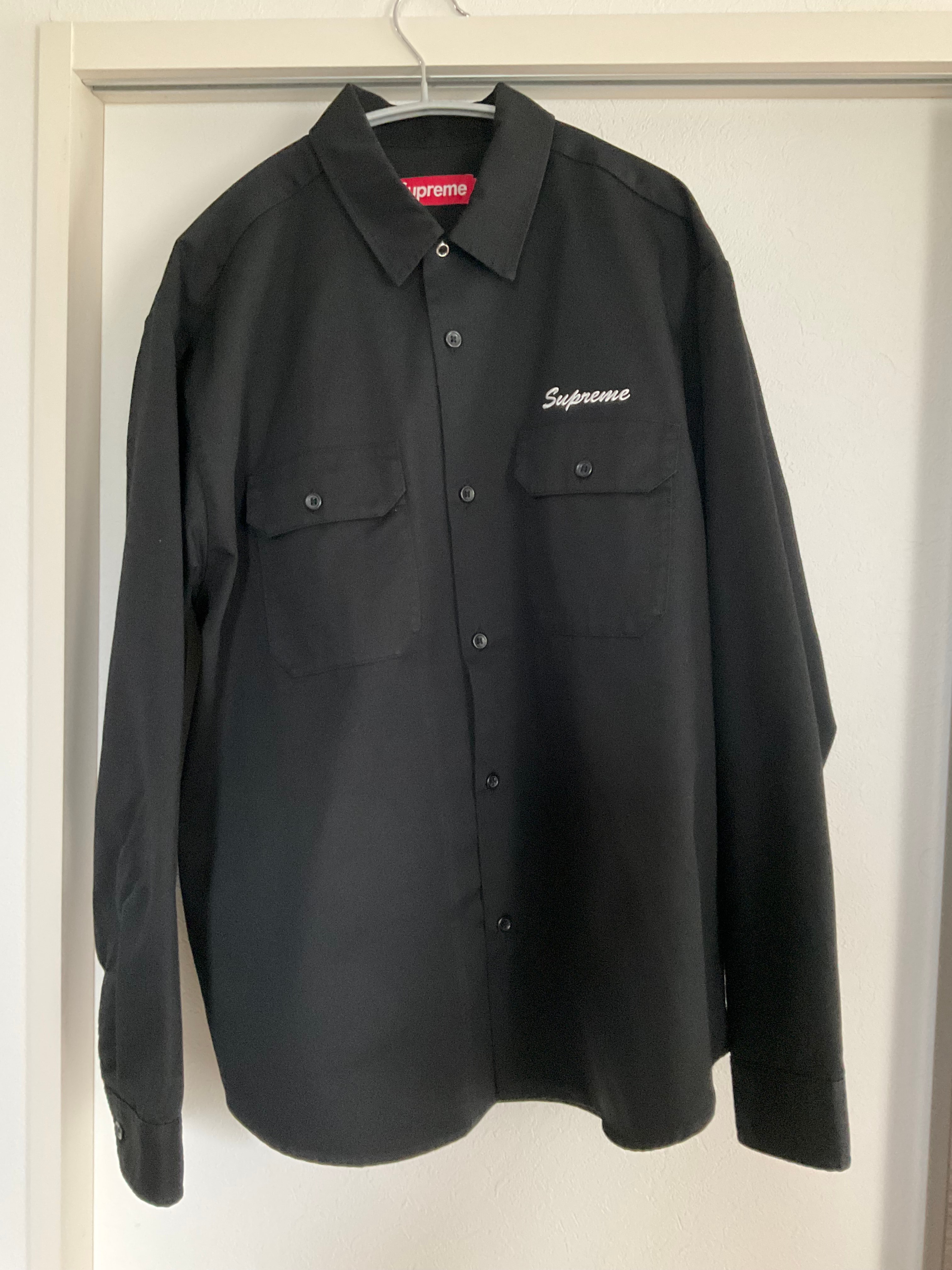 Supreme Our Lady Work Shirt "Black"