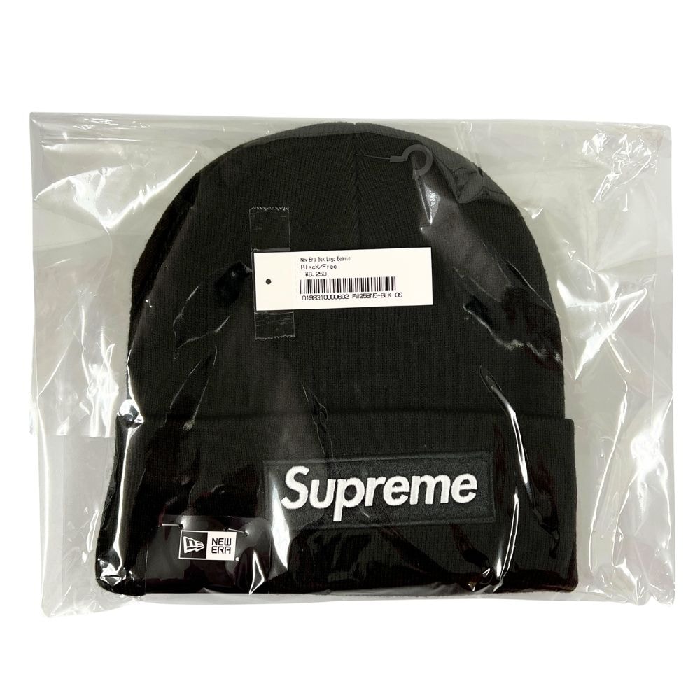 SUPREME シュプリーム × New Era 25AW Box Logo Beanie ニットキャップ 45112