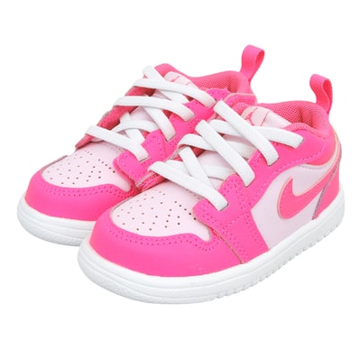ナイキ 新品同様 JORDAN 1 LOW ALT スニーカー シューズ キッズ ピンク×ホワイト 12cm DR9747-661 6C(US)