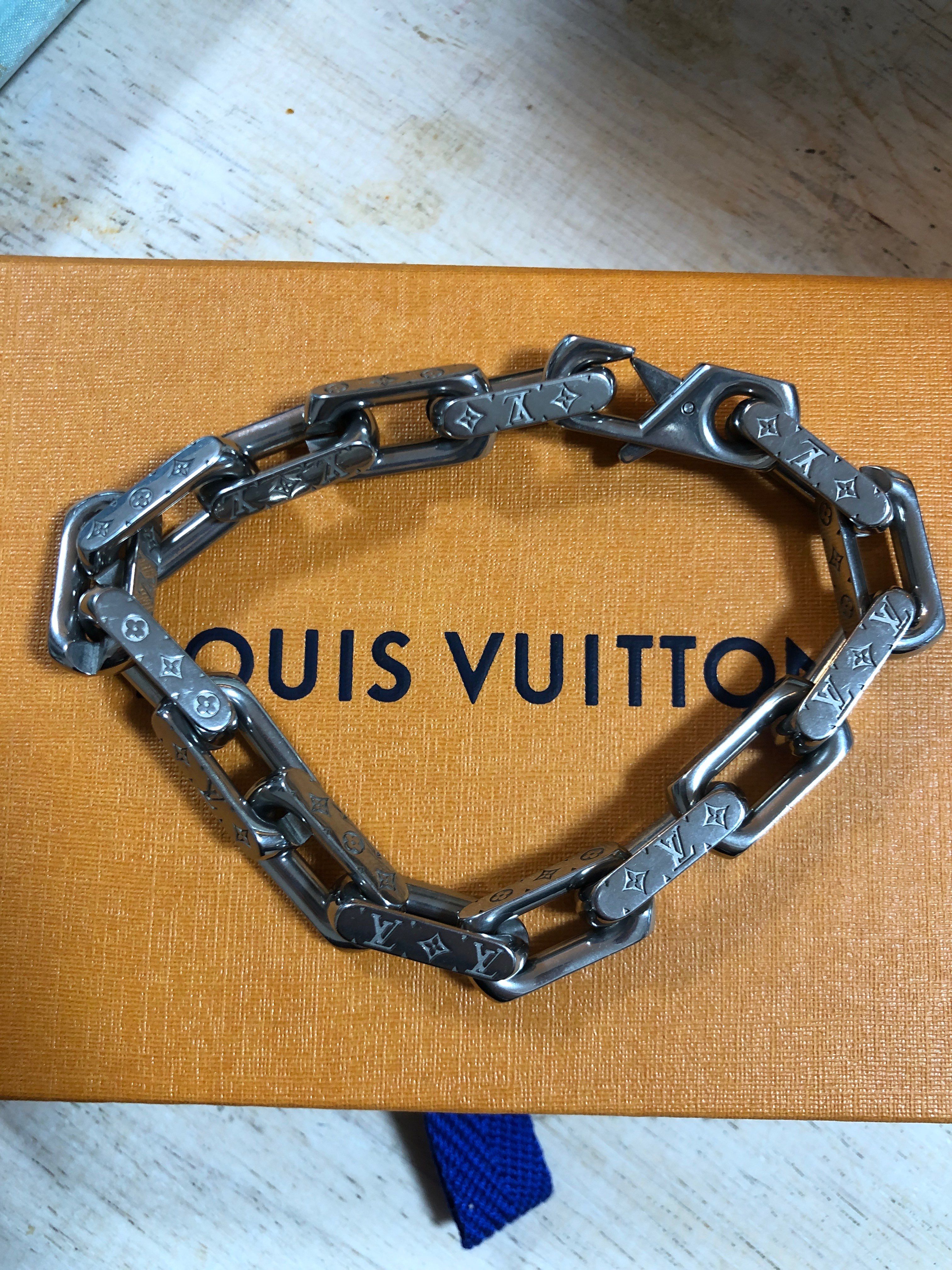 Louis Vuitton Monogram Chain Bracelet
