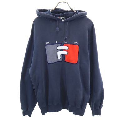 FILA 90s 長袖 スウェットパーカー