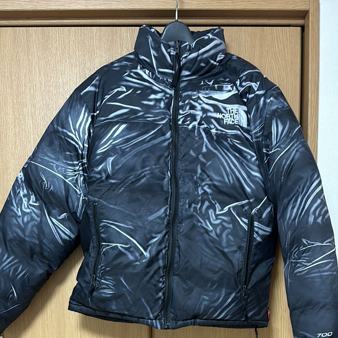 Supreme x The North Face Trompe Loeil Printed Nuptse Jacket "Black"