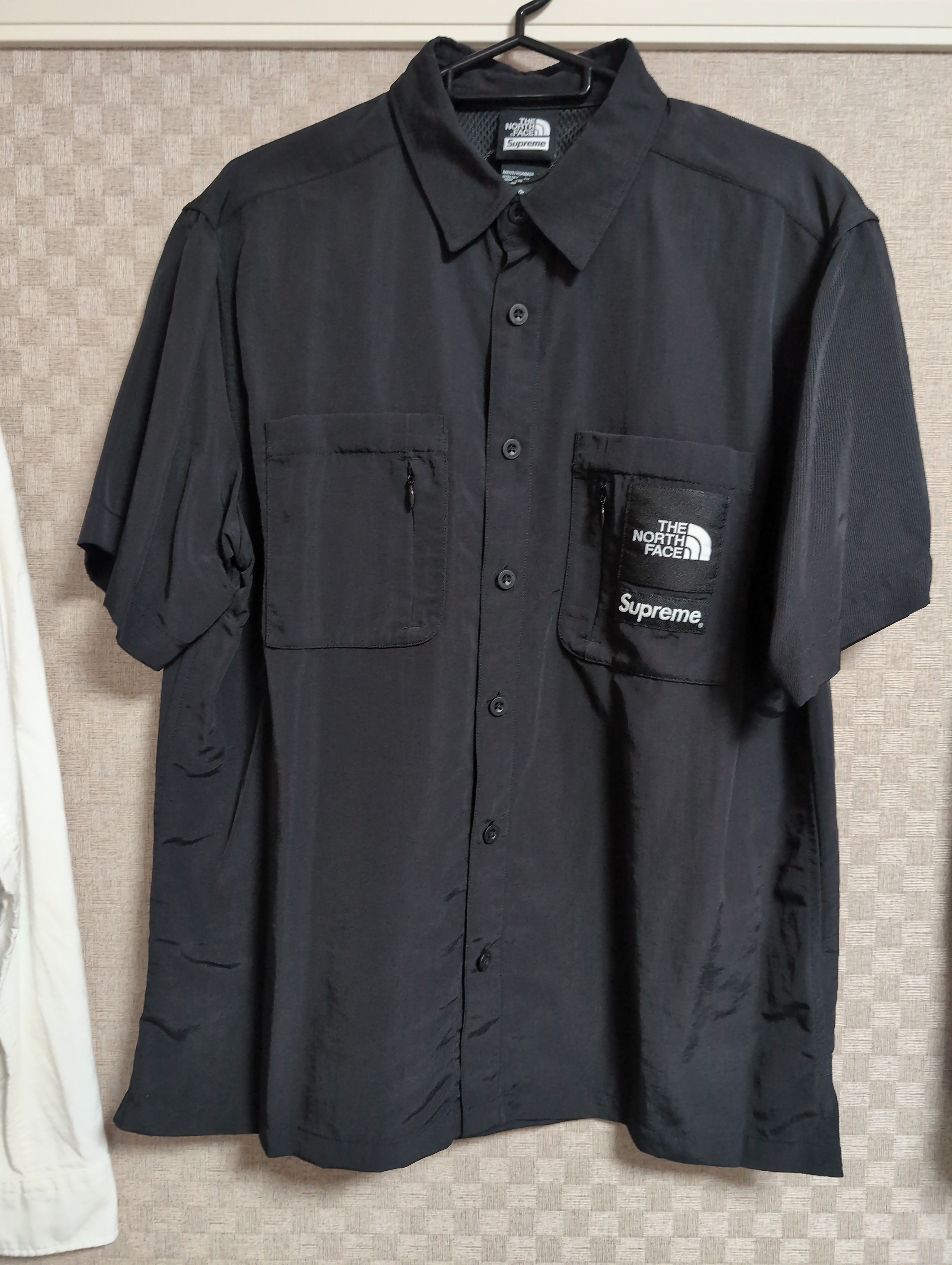 Supreme x The North Face Trekking S/S Shirt "Black"