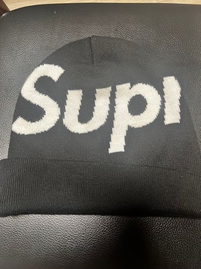 Supreme Big Logo Beanie "Black" (24FW)