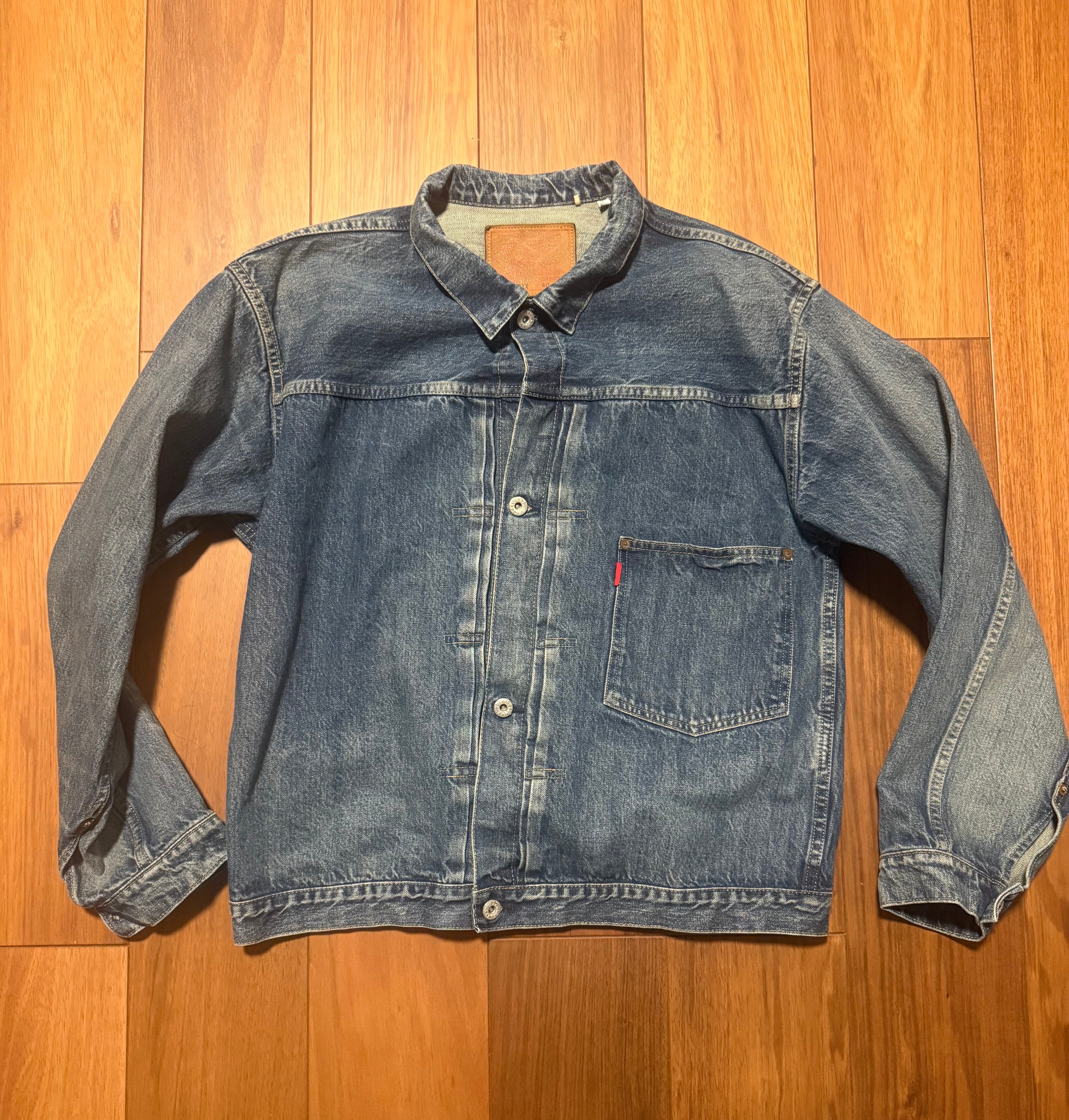 LEVI'S Vintage Clothing S506XX 1944 WWII Trucker Jacket "Blue"