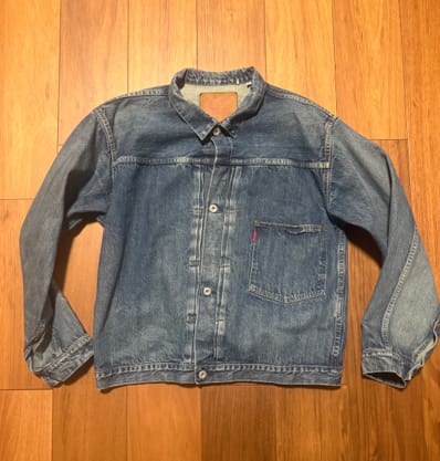 LEVI'S Vintage Clothing S506XX 1944 WWII Trucker Jacket "Blue"