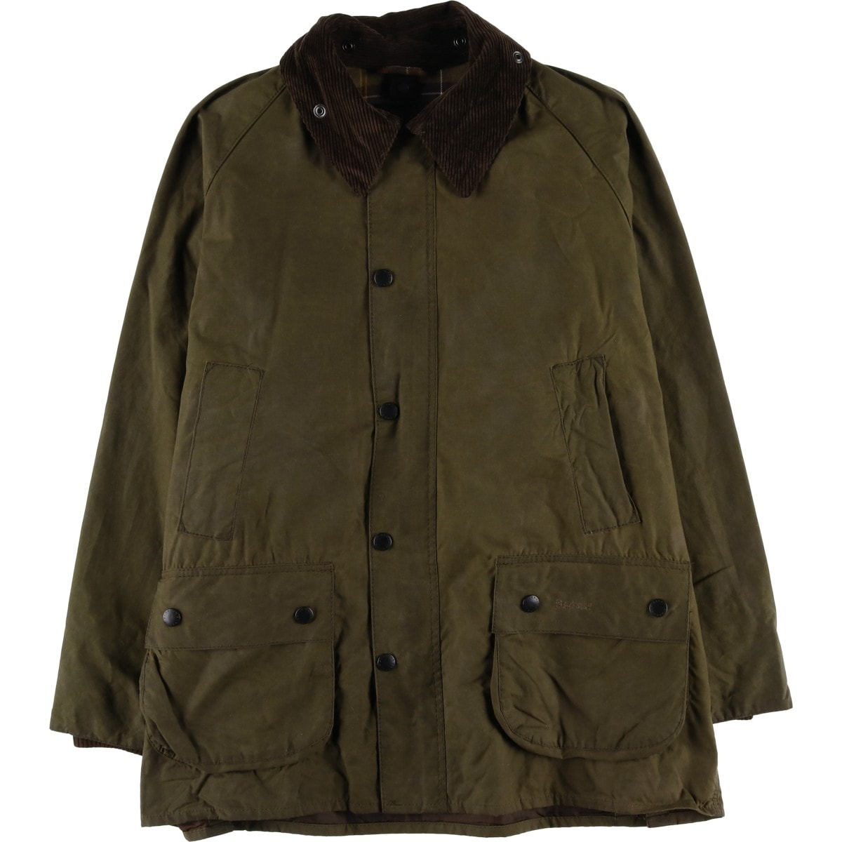 古着 バブアー Barbour CLASSIC BEDALE クラシックビデイル 3ワラント ワックスコットン オイルドジャケット 英国製 C42 メンズL相当/eaa611575