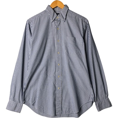 古着 ラルフローレン Ralph Lauren POLO by Ralph Lauren ANDREW 長袖 コットンストライプシャツ メンズM相当/eaa578518