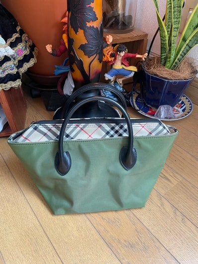 バーバリーブルーレーベル トートバッグ